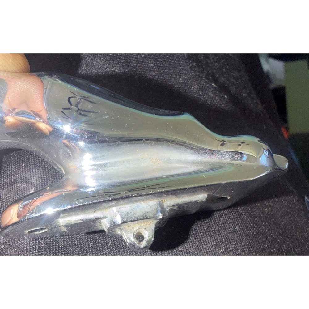 Vintage Leaping Jaguar Leaper Chrome Mascot Hood Ornament Emblem 6" - Picture 12 of 14